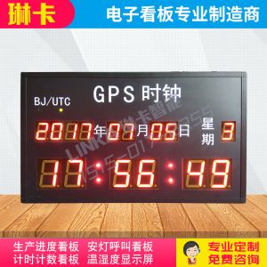 GPS時(shí)鐘顯示屏電子看板